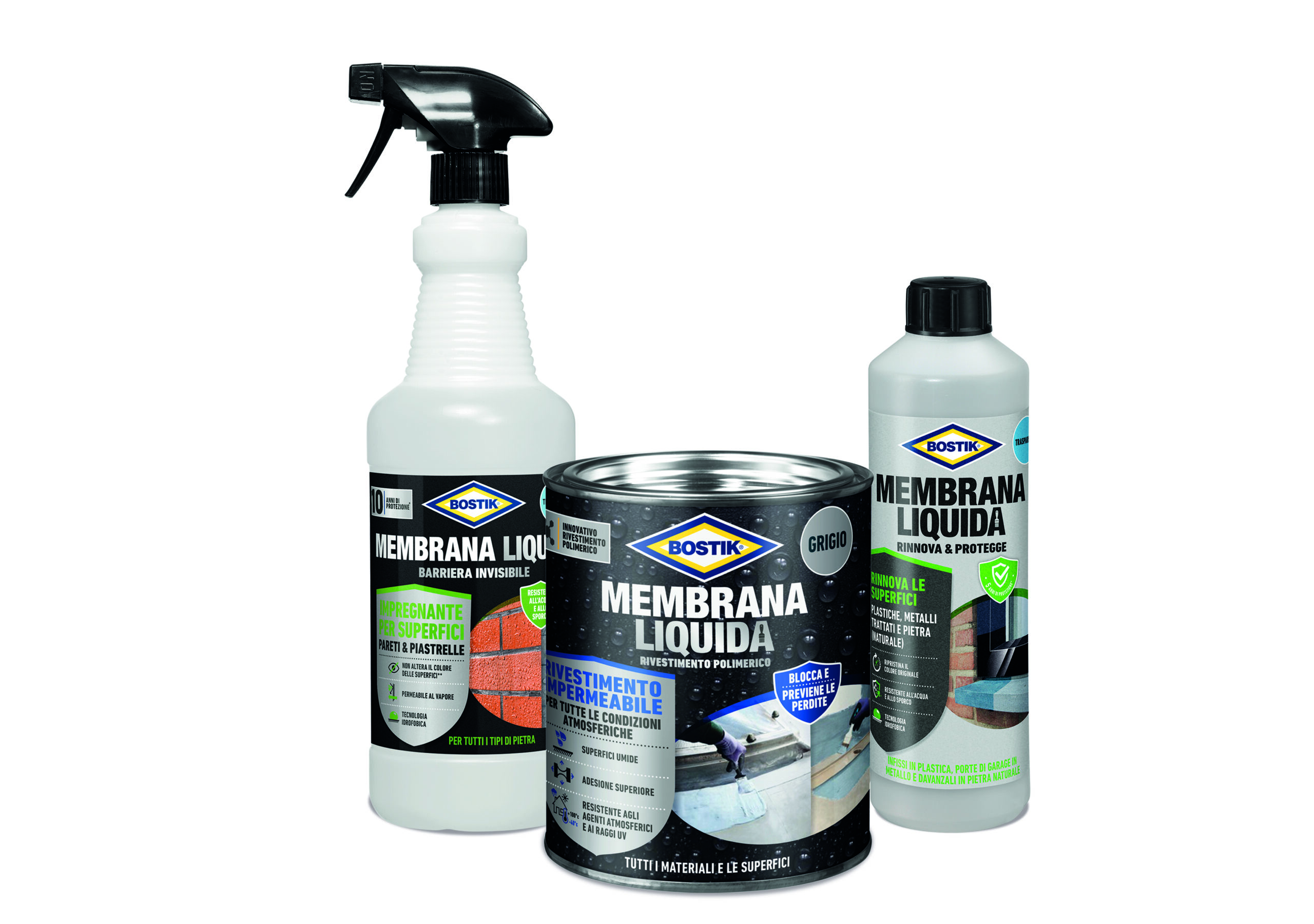 BOSTIK PRESENTA IL NUOVO BOSTIK MEMBRANA LIQUIDA RIVESTIMENTO POLIMERICO